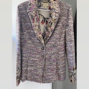 St.John COUTURE tweed blazer